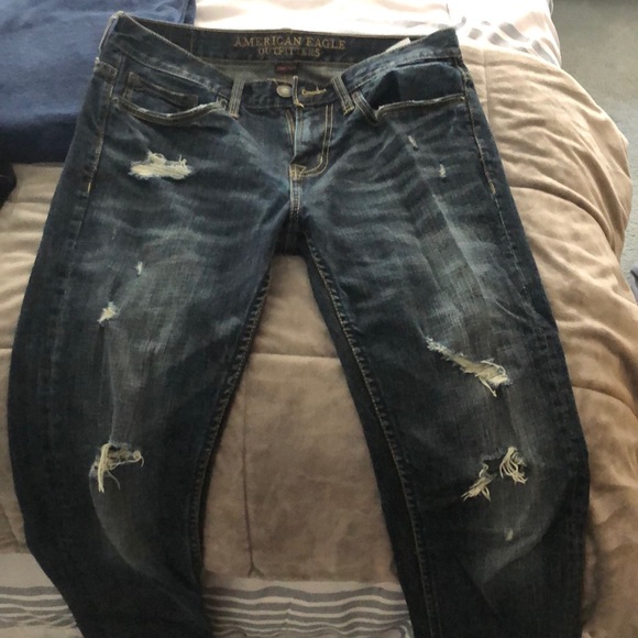 Ripped Skinny Jeans - Picture 1 of 7